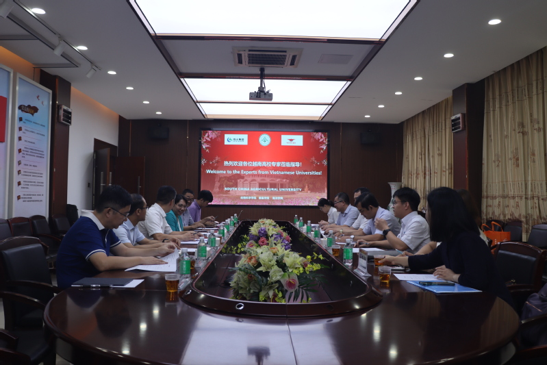 越南农业学院和胡志明市农林大学专家代表来访我校