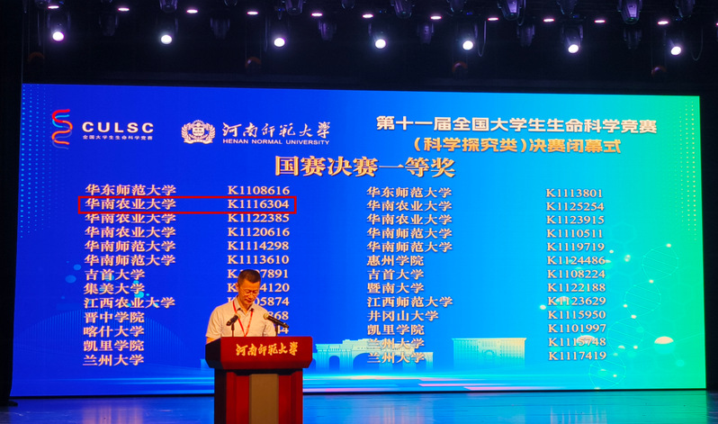 喜报！兽医学院本科生在第十一届全国大学生生命科学竞赛中斩获佳绩